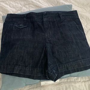 Dark blue jean LOFT shorts! Goes w/ everything ☺️